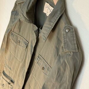 Olive Military Style Jacket by Lily Aldridge